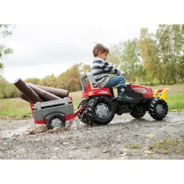 Rolly Toys Rolly Toys RollyJunior RT - Traktor na pedały z przyczepą Junior 3-8 lat do 50kg