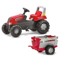Rolly Toys Rolly Toys RollyJunior RT - Traktor na pedały z przyczepą Junior 3-8 lat do 50kg