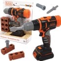 Smoby SMOBY Black&Decker Elektroniczna Wiertarko-wkrętarka z Cegiełką