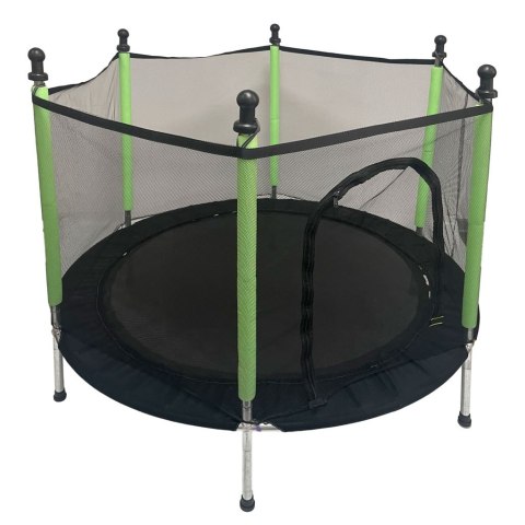 Trampolina ogrodowa dla dzieci siatka 140 cm zielona Kik Sp. z o. o. Sp. k. Trampolina ogrodowa dla dzieci siatka 140 cm zielona Kik Sp. z o. o. Sp. k.