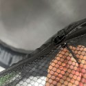 Trampolina ogrodowa dla dzieci siatka 140 cm zielona Kik Sp. z o. o. Sp. k.