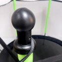 Trampolina ogrodowa dla dzieci siatka 140 cm zielona Kik Sp. z o. o. Sp. k.