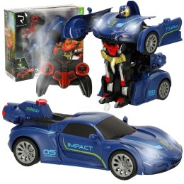 Transformer Revolt TRANSFORMING ROBOT RACER niebie Kik Sp. z o. o. Sp. k.