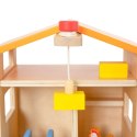 Viga Toys VIGA Drewniana Farma Dom Farmera Z Ogródkiem I Traktorem 21 el