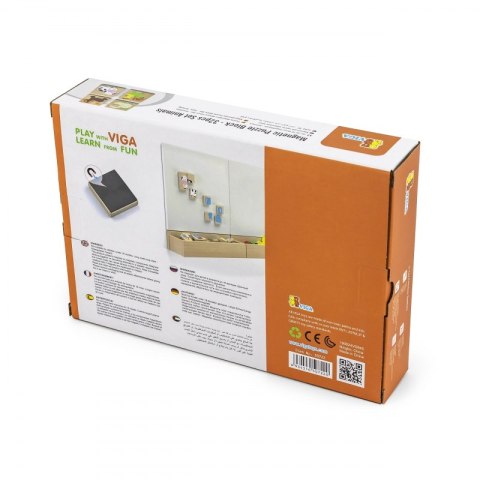 Viga Toys VIGA Drewniane Puzzle Magnetyczne Zwierzęta Układanka Certyfikat FSC Viga Toys VIGA Drewniane Puzzle Magnetyczne Zwierzęta Układanka Certyfikat FSC