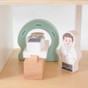 Viga Toys VIGA Drewniany Szpital Z Karetką Winda Zestaw 15 el