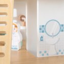 Viga Toys VIGA Drewniany Szpital Z Karetką Winda Zestaw 15 el