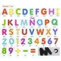 Viga Toys VIGA Drewniany Zestaw Magnetyczny Literki i cyferki