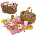 Viga Toys VIGA Drewniany Zestaw Piknikowy 30 el.