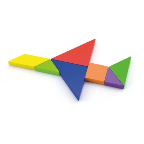Viga Toys VIGA Tangram Drewniana Gra Logiczna Układanka Certyfikat FSC Viga Toys VIGA Tangram Drewniana Gra Logiczna Układanka Certyfikat FSC