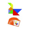 Viga Toys VIGA Tangram Drewniana Gra Logiczna Układanka Certyfikat FSC
