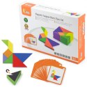 Viga Toys VIGA Tangram Drewniana Gra Logiczna Układanka Certyfikat FSC
