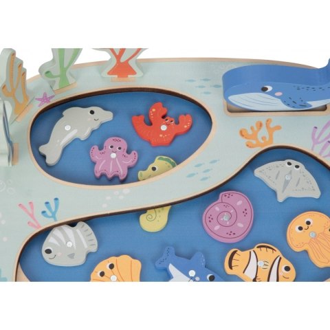 TOOKY TOY Złowić Rybkę Gra Zręcznościowa Układanka Montessori TOOKY TOY Złowić Rybkę Gra Zręcznościowa Układanka Montessori