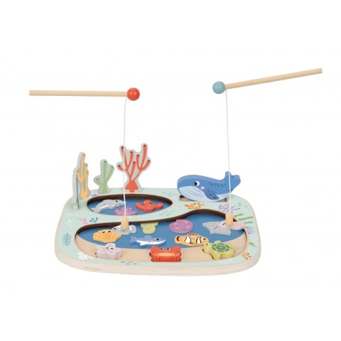 TOOKY TOY Złowić Rybkę Gra Zręcznościowa Układanka Montessori TOOKY TOY Złowić Rybkę Gra Zręcznościowa Układanka Montessori