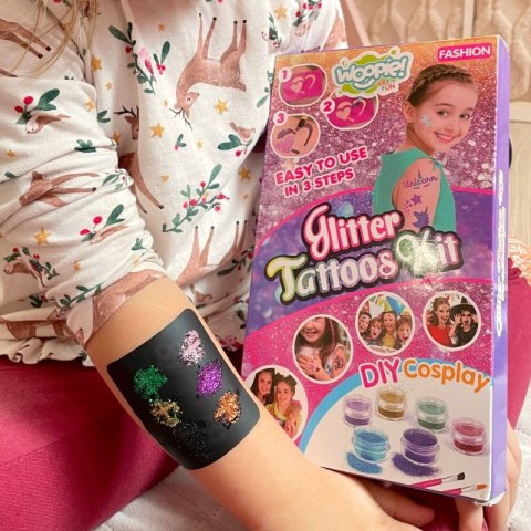 WOOPIE ART&FUN Zestaw XXL do Robienia Tatuaży