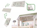 Domek dla lalek drewniany LULILO FLORO boho LED 78cm Kik Sp. z o. o. Sp. k.