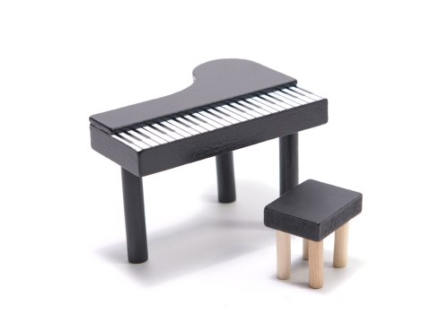 Domek dla lalek drewniany MDF mebelki 78cm czarny LED Kik Sp. z o. o. Sp. k.