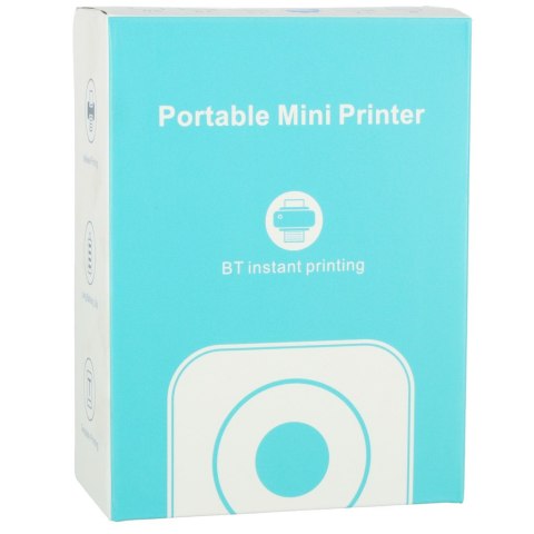 Drukotek drukarka mini termiczna do zdjęć notatek etykiet + kabel USB kotek kot różowy Kik Sp. z o. o. Sp. k. Drukotek drukarka mini termiczna do zdjęć notatek etykiet + kabel USB kotek kot różowy Kik Sp. z o. o. Sp. k.