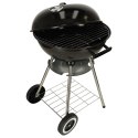 Grill ogrodowy węglowy na brykiet zamykany z pokrywą wentylacją i półką Malis Sp. z o. o.