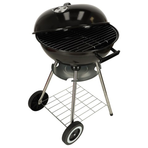 Grill ogrodowy węglowy na brykiet zamykany z pokrywą wentylacją i półką Malis Sp. z o. o. Grill ogrodowy węglowy na brykiet zamykany z pokrywą wentylacją i półką Malis Sp. z o. o.