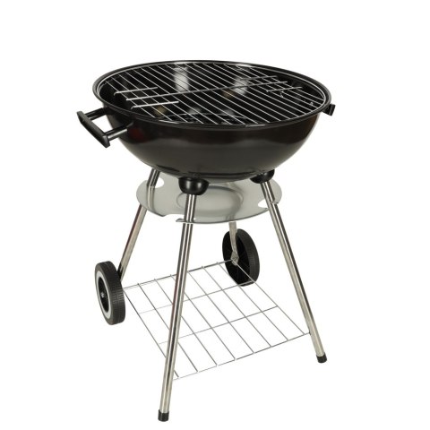 Grill ogrodowy węglowy na brykiet zamykany z pokrywą wentylacją i półką Malis Sp. z o. o. Grill ogrodowy węglowy na brykiet zamykany z pokrywą wentylacją i półką Malis Sp. z o. o.