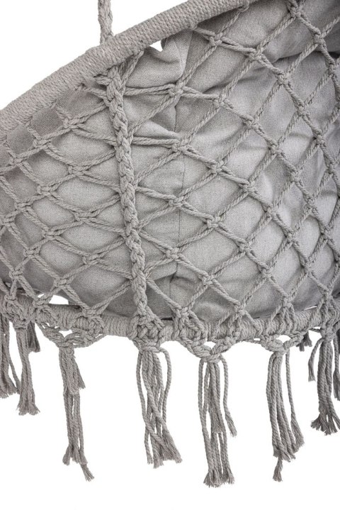 Huśtawka ogrodowa bocianie gniazdo z poduszką XXL szary 150kg Kik Sp. z o. o. Sp. k.