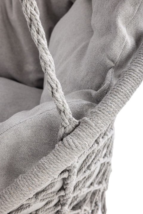 Huśtawka ogrodowa bocianie gniazdo z poduszką XXL szary 150kg Kik Sp. z o. o. Sp. k.