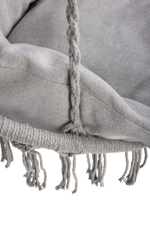 Huśtawka ogrodowa bocianie gniazdo z poduszką XXL szary 150kg Kik Sp. z o. o. Sp. k.