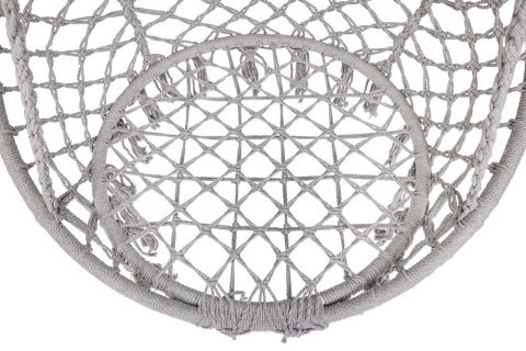 Huśtawka ogrodowa bocianie gniazdo z poduszką XXL szary 150kg Kik Sp. z o. o. Sp. k.