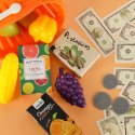 Kasa fiskalna dla dzieci supermarket sklep skaner kalkulator koszyk z akcesoriami 36 el. Kik Sp. z o. o. Sp. k.