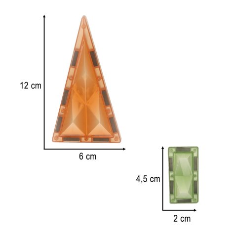 Klocki magnetyczne świecące 90 el. Kik Sp. z o. o. Sp. k. Klocki magnetyczne świecące 90 el. Kik Sp. z o. o. Sp. k.