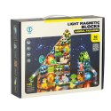 Klocki magnetyczne świecące 90 el. Kik Sp. z o. o. Sp. k.