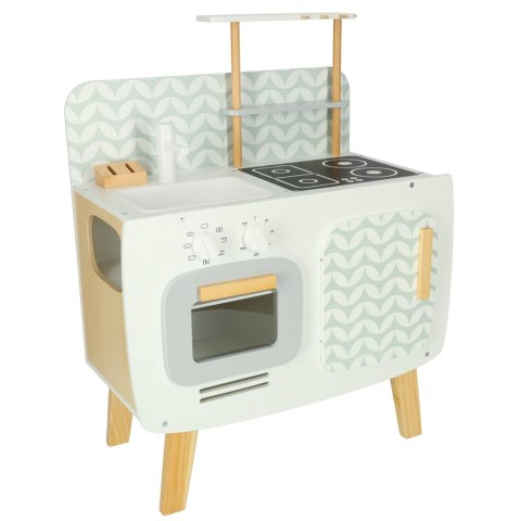 Kuchnia dla dzieci drewniana MDF LULILO RETRO akcesoria 73cm Kik Sp. z o. o. Sp. k. Kuchnia dla dzieci drewniana MDF LULILO RETRO akcesoria 73cm Kik Sp. z o. o. Sp. k.