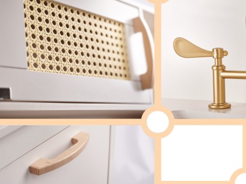 Kuchnia dla dzieci drewniana MDF retro z akcesoriami BOHO 100cm Kik Sp. z o. o. Sp. k. Kuchnia dla dzieci drewniana MDF retro z akcesoriami BOHO 100cm Kik Sp. z o. o. Sp. k.