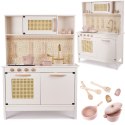 Kuchnia dla dzieci drewniana MDF retro z akcesoriami BOHO 100cm Kik Sp. z o. o. Sp. k.