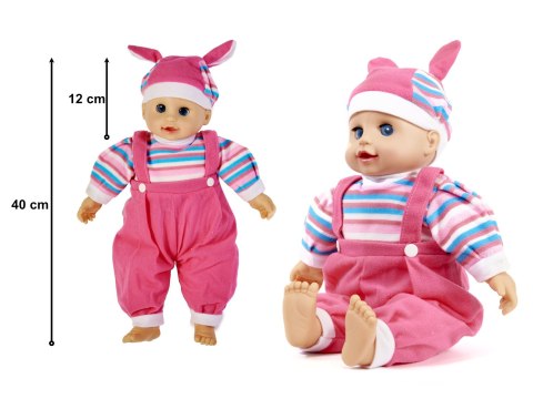 Lalka Maja bobas płacze śmieje się mówi 40cm Kik Sp. z o. o. Sp. k. Lalka Maja bobas płacze śmieje się mówi 40cm Kik Sp. z o. o. Sp. k.