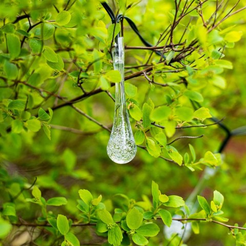 Lampki solarne ogrodowe łezki 6,5m 30LED ciepły biały Kik Sp. z o. o. Sp. k. Lampki solarne ogrodowe łezki 6,5m 30LED ciepły biały Kik Sp. z o. o. Sp. k.