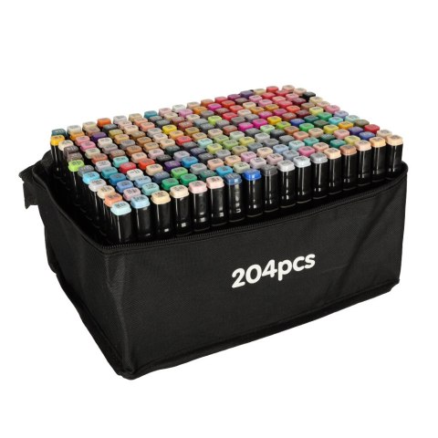 Markery dwustronne mazaki alkoholowe w etui 204 + podstawka Kik Sp. z o. o. Sp. k. Markery dwustronne mazaki alkoholowe w etui 204 + podstawka Kik Sp. z o. o. Sp. k.