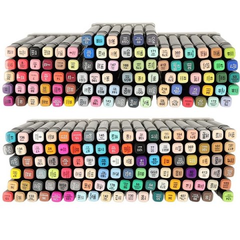 Markery dwustronne mazaki alkoholowe w etui 204 + podstawka Kik Sp. z o. o. Sp. k. Markery dwustronne mazaki alkoholowe w etui 204 + podstawka Kik Sp. z o. o. Sp. k.