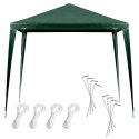 Pawilon ogrodowy namiot handlowy imprezowy altana zielony 2,5 x 2,5 m Kik Sp. z o. o. Sp. k.