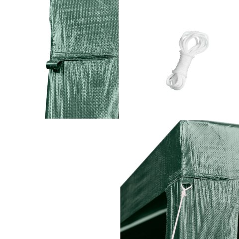 Pawilon ogrodowy namiot handlowy imprezowy altana zielony 2,5 x 2,5 m Kik Sp. z o. o. Sp. k.