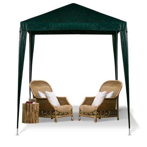 Pawilon ogrodowy namiot imprezowy handlowy altana zielony 2 x 2 m Kik Sp. z o. o. Sp. k. Pawilon ogrodowy namiot imprezowy handlowy altana zielony 2 x 2 m Kik Sp. z o. o. Sp. k.