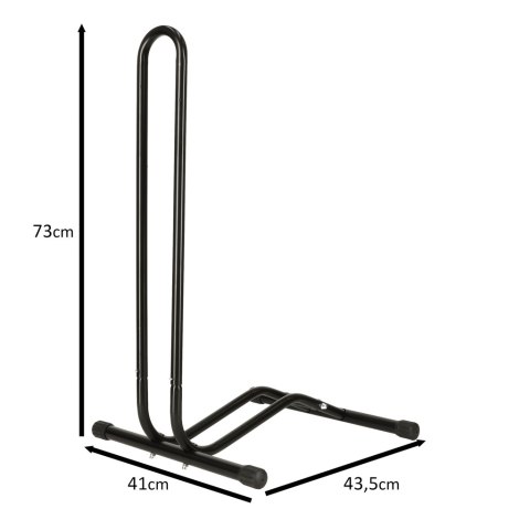 Stojak rowerowy RALLEX na rower pojedynczy metalowy czarny Kik Sp. z o. o. Sp. k. Stojak rowerowy RALLEX na rower pojedynczy metalowy czarny Kik Sp. z o. o. Sp. k.