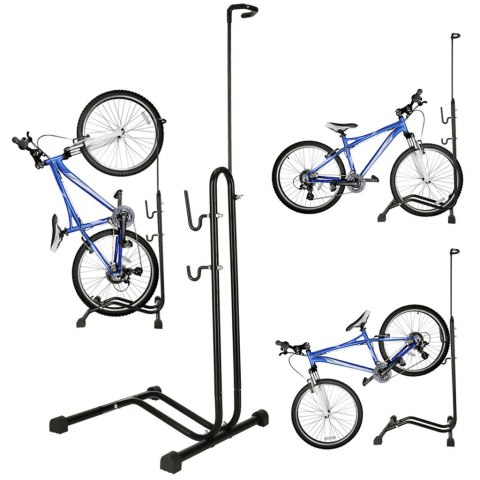 Stojak rowerowy serwisowy RALLEX na rower wolnostojący metal 16-27" Kik Sp. z o. o. Sp. k. Stojak rowerowy serwisowy RALLEX na rower wolnostojący metal 16-27" Kik Sp. z o. o. Sp. k.