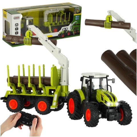 Traktor RC ciągnik rolniczy z podnośnikiem 2,4G 3,7V 500mAh Kik Sp. z o. o. Sp. k. Traktor RC ciągnik rolniczy z podnośnikiem 2,4G 3,7V 500mAh Kik Sp. z o. o. Sp. k.