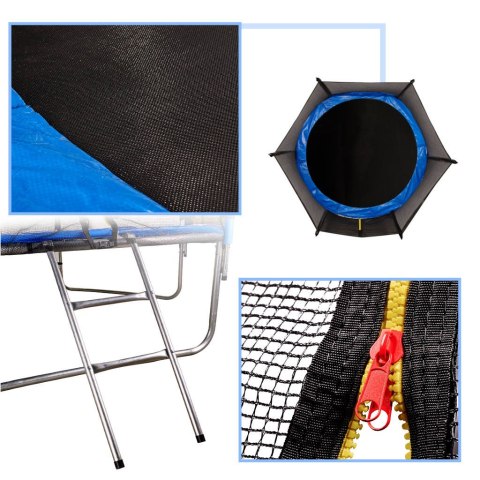 Trampolina ogrodowa dla dzieci siatka 305cm 10ft 42kg Kik Sp. z o. o. Sp. k. Trampolina ogrodowa dla dzieci siatka 305cm 10ft 42kg Kik Sp. z o. o. Sp. k.