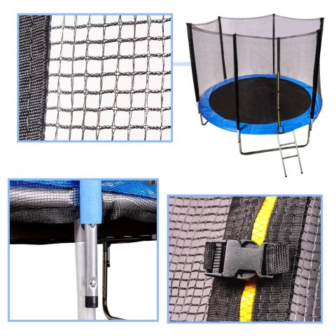 Trampolina ogrodowa dla dzieci siatka 305cm 10ft 42kg Kik Sp. z o. o. Sp. k. Trampolina ogrodowa dla dzieci siatka 305cm 10ft 42kg Kik Sp. z o. o. Sp. k.