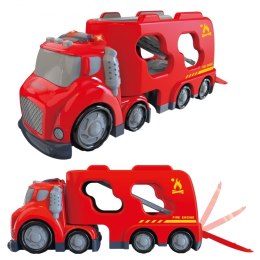 Woopie WOOPIE Duża Czerwona Laweta City Truck Efekty Dźwiękowe i Świetlne