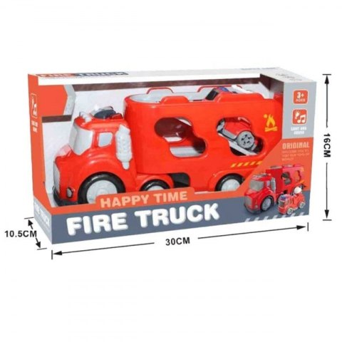 Woopie WOOPIE Duża Czerwona Laweta City Truck Efekty Dźwiękowe i Świetlne Woopie WOOPIE Duża Czerwona Laweta City Truck Efekty Dźwiękowe i Świetlne