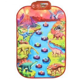Woopie WOOPIE Duża Mata Muzyczna Pianino XL Dinozaury Interaktywna